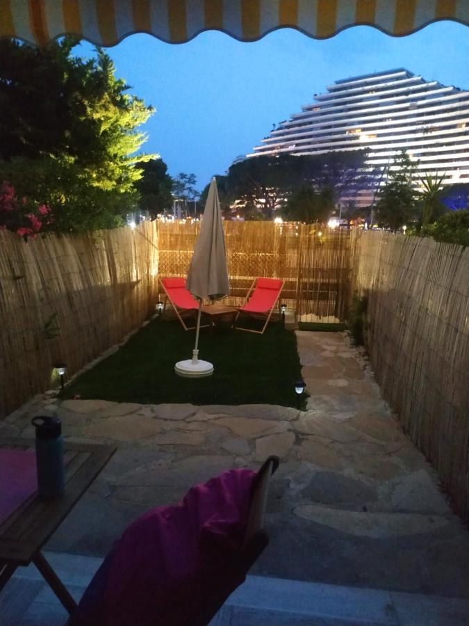 Studio Rez de jardin Marina baie des Anges Villeneuve-Loubet Exterior foto