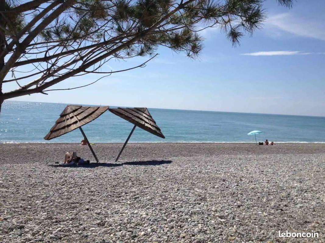 Studio Rez de jardin Marina baie des Anges Villeneuve-Loubet Exterior foto